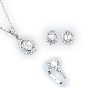 Baget 3lü Set 0,93 Karat